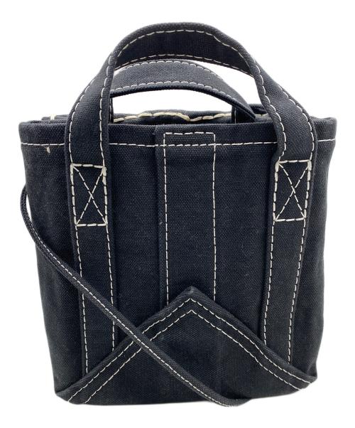 ebagos（エバゴス）ebagos (エバゴス) ショルダーバッグ ブラック×ベージュの古着・服飾アイテム