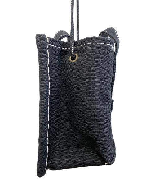 ebagos（エバゴス）ebagos (エバゴス) ショルダーバッグ ブラック×ベージュの古着・服飾アイテム