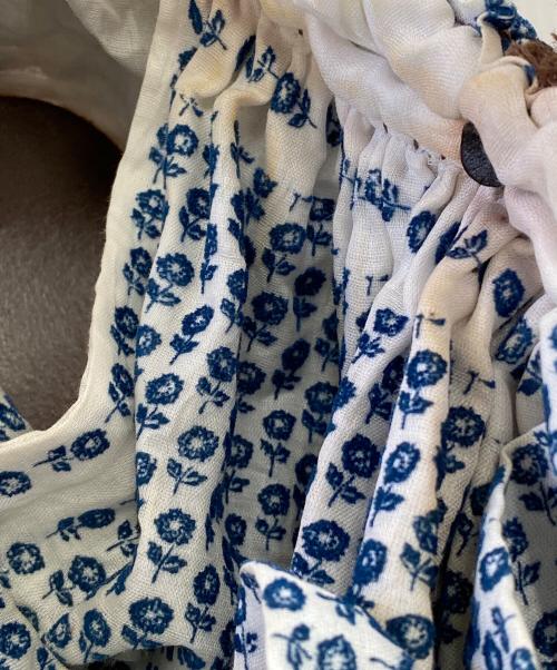 ebagos（エバゴス）ebagos (エバゴス) カゴバッグ ベージュの古着・服飾アイテム