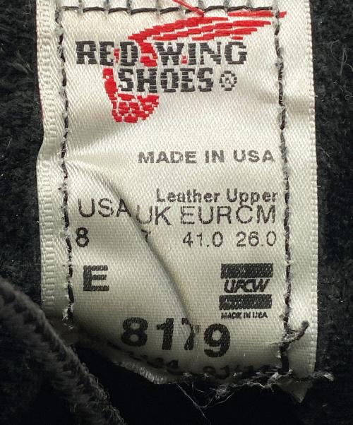 RED WING（レッドウィング）RED WING (レッドウィング) ブーツ ブラック サイズ:26の古着・服飾アイテム