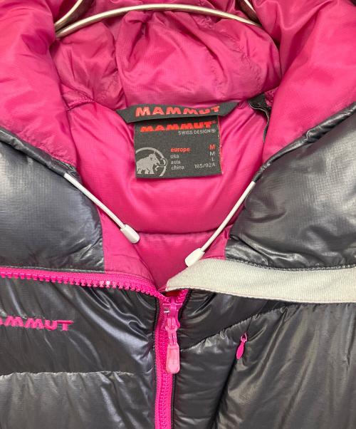 MAMMUT（マムート）MAMMUT (マムート) ダウンジャケット ブラック×ピンク サイズ:asia Lの古着・服飾アイテム