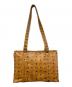 MCM (エムシーエム) トートバッグ ブラウン：15000円