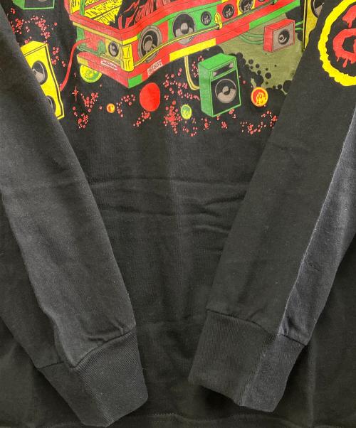 stussy（ステューシー）stussy (ステューシー) 長袖カットソー ブラック サイズ:Mの古着・服飾アイテム