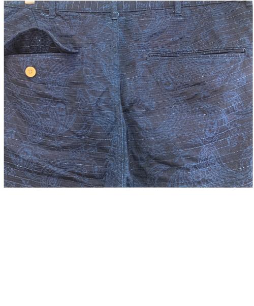 DAPPER'S（ダッパーズ）DAPPER'S (ダッパーズ) ハーフパンツ ネイビー サイズ:34の古着・服飾アイテム