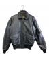 HOUSTON（ヒューストン）の古着「SHEEP LEATHER CWU45P FLIGHT JACKET」｜ブラック