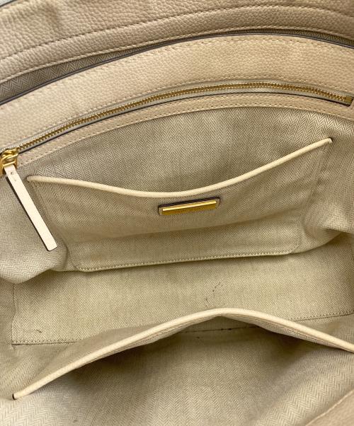 TORY BURCH（トリーバーチ）TORY BURCH (トリーバーチ) トートバッグ アイボリーの古着・服飾アイテム