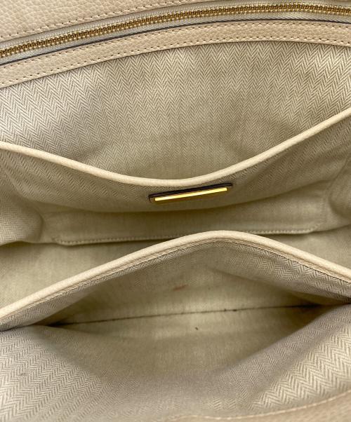 TORY BURCH（トリーバーチ）TORY BURCH (トリーバーチ) トートバッグ アイボリーの古着・服飾アイテム
