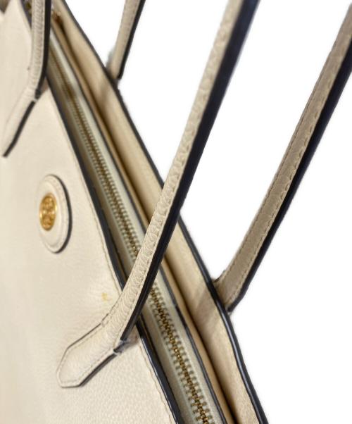 TORY BURCH（トリーバーチ）TORY BURCH (トリーバーチ) トートバッグ アイボリーの古着・服飾アイテム