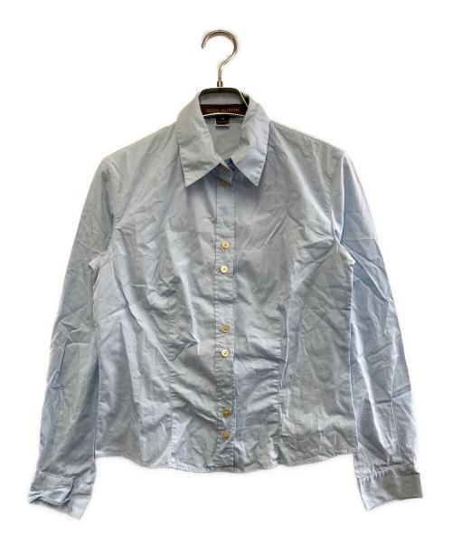 LOUIS VUITTON（ルイ ヴィトン）LOUIS VUITTON (ルイ ヴィトン) 長袖シャツ ブルー サイズ:38の古着・服飾アイテム