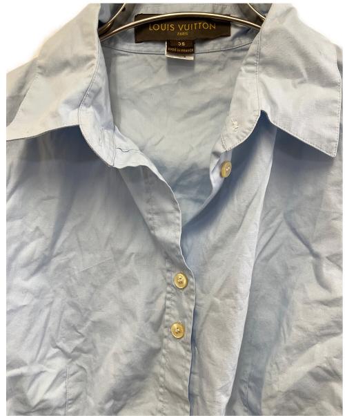 LOUIS VUITTON（ルイ ヴィトン）LOUIS VUITTON (ルイ ヴィトン) 長袖シャツ ブルー サイズ:38の古着・服飾アイテム