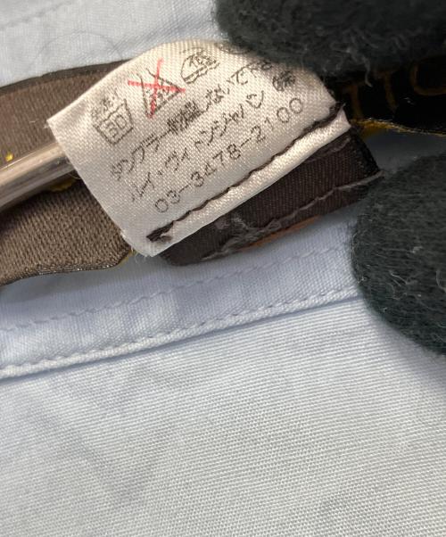 LOUIS VUITTON（ルイ ヴィトン）LOUIS VUITTON (ルイ ヴィトン) 長袖シャツ ブルー サイズ:38の古着・服飾アイテム