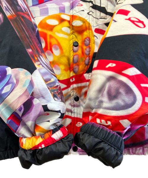 SUPREME（シュプリーム）Supreme (シュプリーム) ダウンジャケット ブラック×レッド サイズ:Mの古着・服飾アイテム