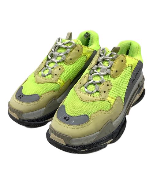 BALENCIAGA（バレンシアガ）BALENCIAGA (バレンシアガ) スニーカー イエロー サイズ:27.5の古着・服飾アイテム