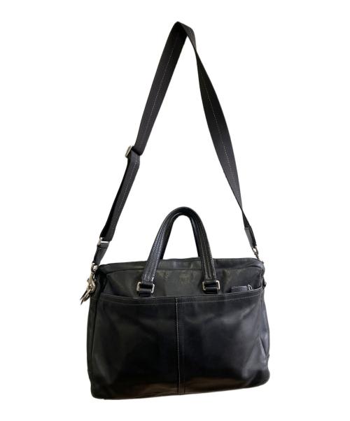 COACH（コーチ）COACH (コーチ) ビジネスバッグ ブラックの古着・服飾アイテム