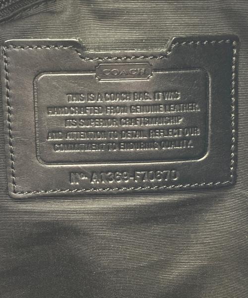 COACH（コーチ）COACH (コーチ) ビジネスバッグ ブラックの古着・服飾アイテム