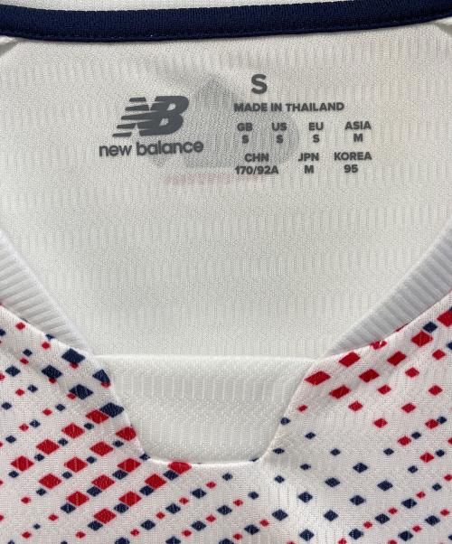 NEW BALANCE（ニューバランス）NEW BALANCE (ニューバランス) トレーニングウェア ホワイト サイズ:ASIA M JAPAN M 未使用品の古着・服飾アイテム