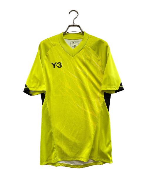 Y-3（ワイスリー）Y-3 (ワイスリー) サッカーユニフォーム 黄緑 サイズ:J M 未使用品の古着・服飾アイテム