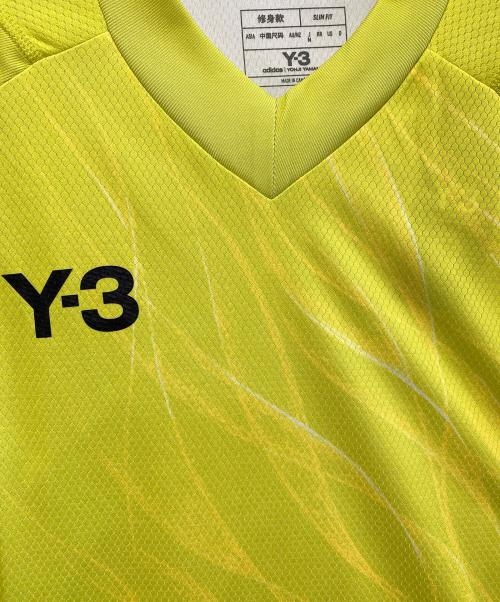 Y-3（ワイスリー）Y-3 (ワイスリー) サッカーユニフォーム 黄緑 サイズ:J M 未使用品の古着・服飾アイテム