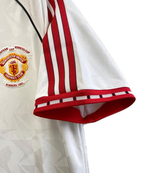 adidas（アディダス）adidas (アディダス) サッカーユニフォーム ホワイト×レッド サイズ:M 未使用品の古着・服飾アイテム