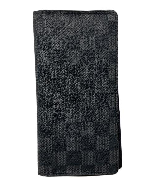 LOUIS VUITTON（ルイ ヴィトン）LOUIS VUITTON (ルイ ヴィトン) ポルトフォイユ・ブラザ ブラックの古着・服飾アイテム