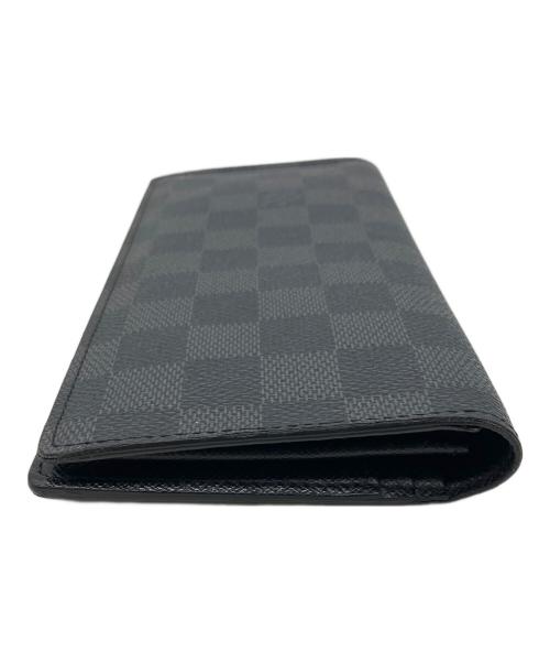 LOUIS VUITTON（ルイ ヴィトン）LOUIS VUITTON (ルイ ヴィトン) ポルトフォイユ・ブラザ ブラックの古着・服飾アイテム