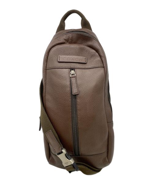 COACH（コーチ）COACH (コーチ) ボディバッグ ブラウンの古着・服飾アイテム