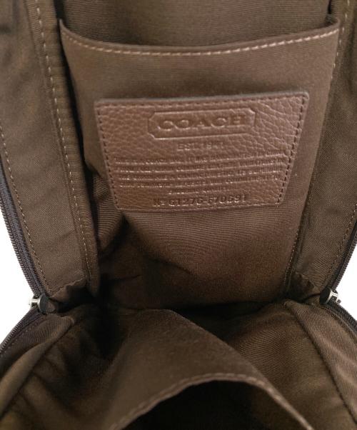 COACH（コーチ）COACH (コーチ) ボディバッグ ブラウンの古着・服飾アイテム