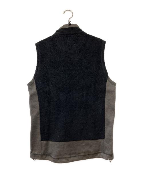 MOUNTAIN RESEARCH（マウンテンリサーチ）MOUNTAIN RESEARCH (マウンテンリサーチ) Pile Vest ブラック サイズ:Mの古着・服飾アイテム