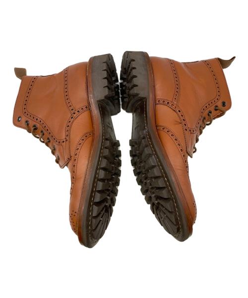 Tricker's（トリッカーズ）Tricker's (トリッカーズ) ウィングチップカントリーブーツ ブラウン サイズ:9.5の古着・服飾アイテム