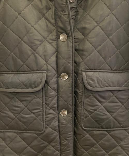 Traditional Weatherwear（トラディショナルウェザーウェア）Traditional Weatherwear (トラディショナルウェザーウェア) キルティングコート カーキ サイズ:36の古着・服飾アイテム
