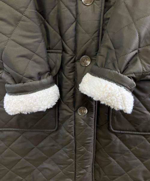 Traditional Weatherwear（トラディショナルウェザーウェア）Traditional Weatherwear (トラディショナルウェザーウェア) キルティングコート カーキ サイズ:36の古着・服飾アイテム