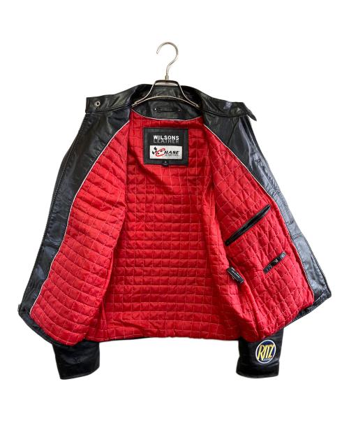 Wilson（ウィルソン）Wilson (ウィルソン) レーシングジャケット ブラック サイズ:Mの古着・服飾アイテム