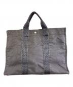 HERMESエルメス）の古着「ハンドバッグ」｜グレー