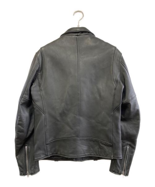 BEAUTY&YOUTH（ビューティーアンドユース）BEAUTY&YOUTH (ビューティーアンドユース) レザージャケット ブラック サイズ:Lの古着・服飾アイテム