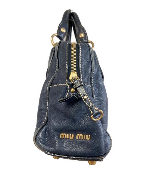 MIU MIU（ミュウミュウ）MIU MIU (ミュウミュウ) レザーバッグの古着・服飾アイテム