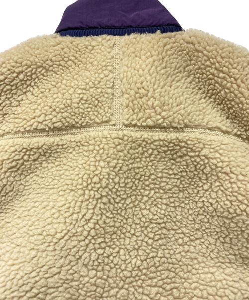 Patagonia（パタゴニア）Patagonia (パタゴニア) フリースベスト ベージュ×パープル サイズ:Mの古着・服飾アイテム