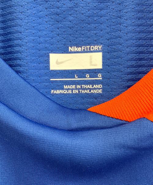 NIKE（ナイキ）NIKE (ナイキ) サッカーウェア(トップス) オランダ代表 オレンジ×ブルー サイズ:Lの古着・服飾アイテム