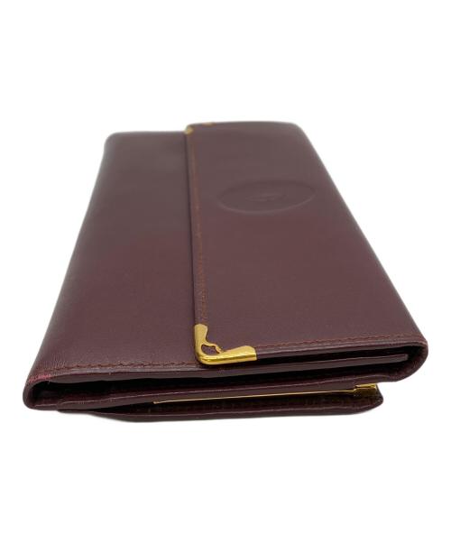 Cartier（カルティエ）Cartier (カルティエ) 長財布 ボルドーの古着・服飾アイテム