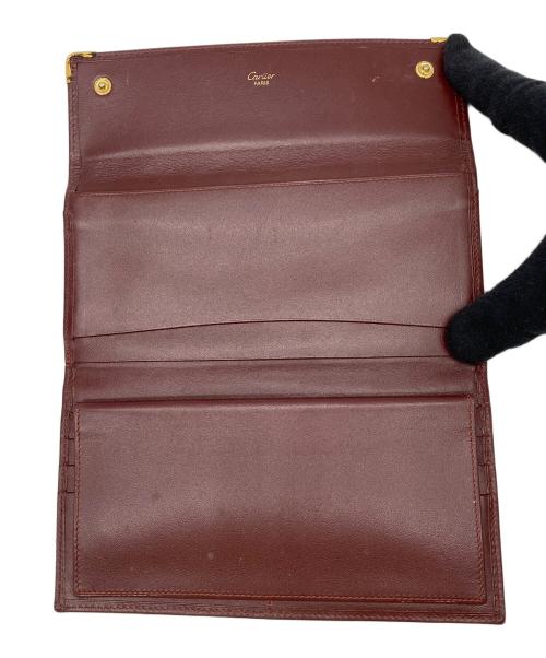 Cartier（カルティエ）Cartier (カルティエ) 長財布 ボルドーの古着・服飾アイテム