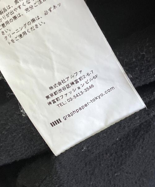 Graphpaper（グラフペーパー）Graphpaper (グラフペーパー) ブルゾン ブラック サイズ:2の古着・服飾アイテム