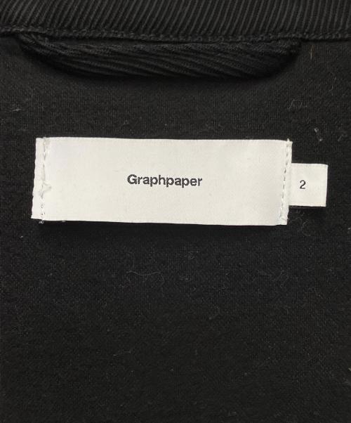 Graphpaper（グラフペーパー）Graphpaper (グラフペーパー) ブルゾン ブラック サイズ:2の古着・服飾アイテム
