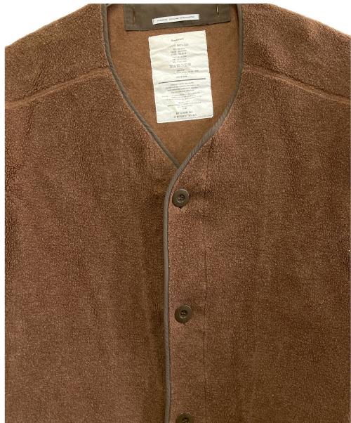 Graphpaper（グラフペーパー）Graphpaper (グラフペーパー) Wool Boa Liner Blouson ブラウン サイズ:2の古着・服飾アイテム