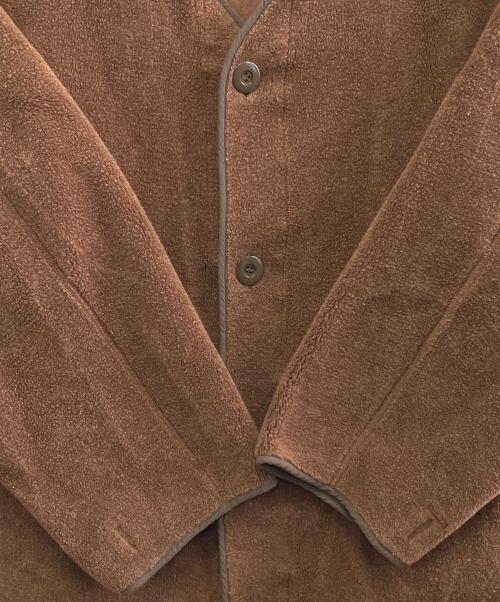 Graphpaper（グラフペーパー）Graphpaper (グラフペーパー) Wool Boa Liner Blouson ブラウン サイズ:2の古着・服飾アイテム