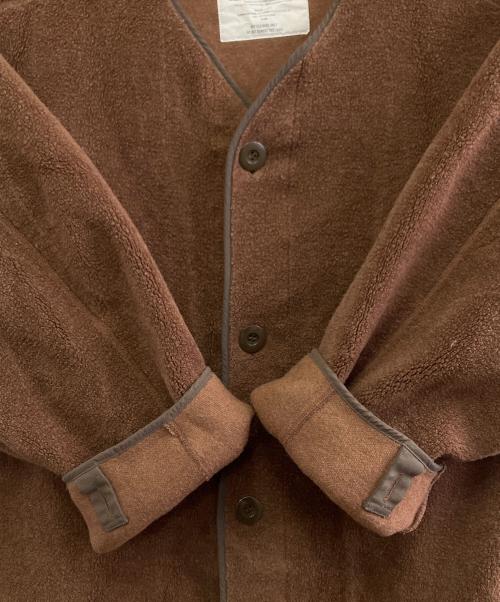 Graphpaper（グラフペーパー）Graphpaper (グラフペーパー) Wool Boa Liner Blouson ブラウン サイズ:2の古着・服飾アイテム
