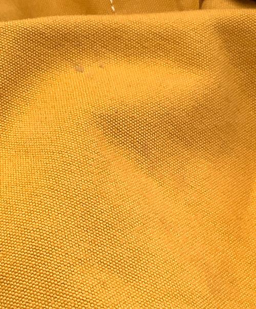 Bleu de chauffe（ブルードゥシャフ）bleu de chauffe (ブルードゥシャフ) キャンバスバックパック オレンジの古着・服飾アイテム