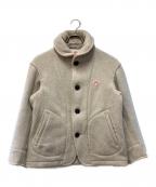 DANTONダントン）の古着「ROUND COLLAR JKT」｜ベージュ