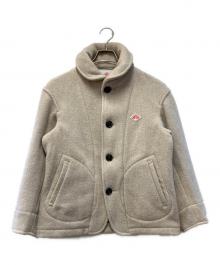 DANTON（ダントン）の古着「ROUND COLLAR JKT」｜ベージュ