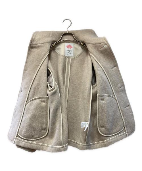 DANTON（ダントン）DANTON (ダントン) ROUND COLLAR JKT ベージュ サイズ:36の古着・服飾アイテム