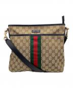 GUCCIグッチ）の古着「ショルダーバッグ」｜ベージュ