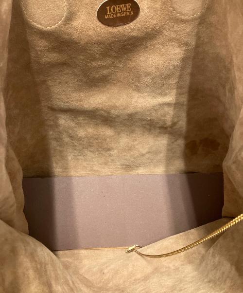 LOEWE（ロエベ）LOEWE (ロエベ) トートバッグ キャメルの古着・服飾アイテム